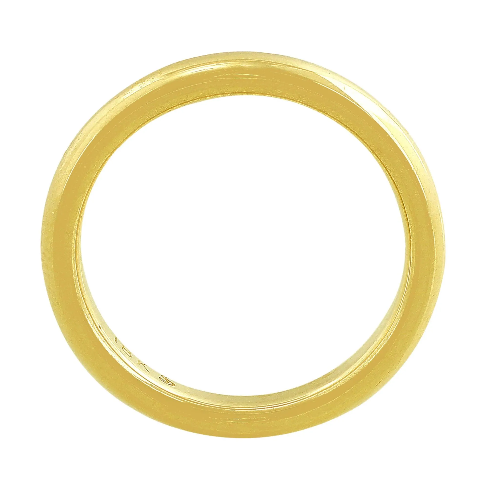 18kt Yellow Gold Wedding Band