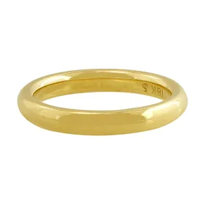 18kt Yellow Gold Wedding Band