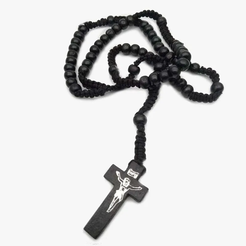 Amulet Pendant Egyptian Ankh Crucifix Necklaces Pendants Stainless Steel Symbol of Life Cross Necklaces Jewelry Gifts Chains