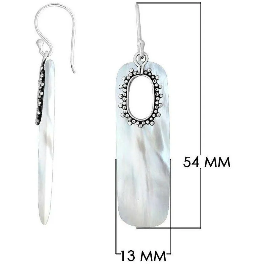 Anastasia Mother of Pearl Earrings