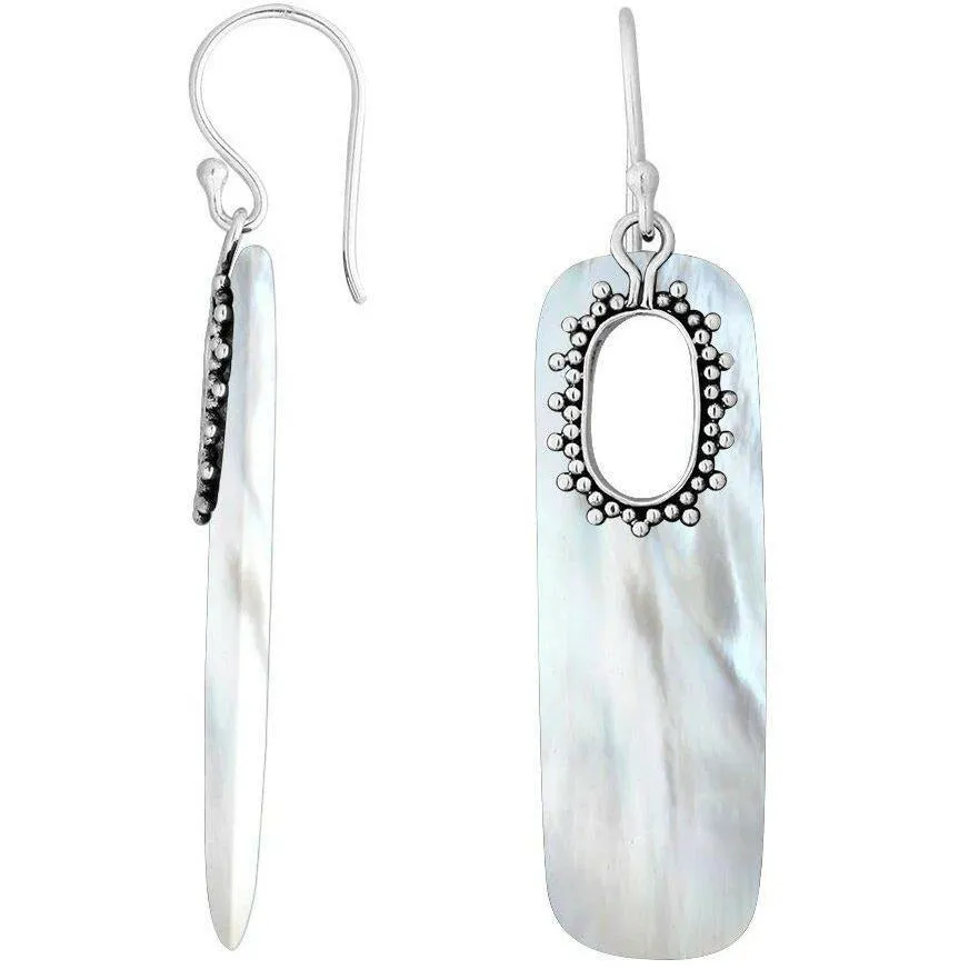 Anastasia Mother of Pearl Earrings