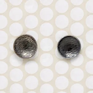 Black Lace Sterling Silver Studs from Allie B.