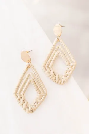 Bungalow Cutie Earrings, Ivory