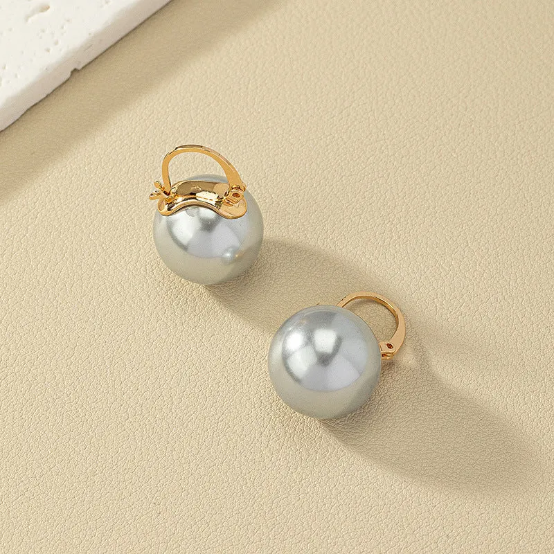 Chic Imitation Pearl Earrings with Modern Design for Wholesale Market.