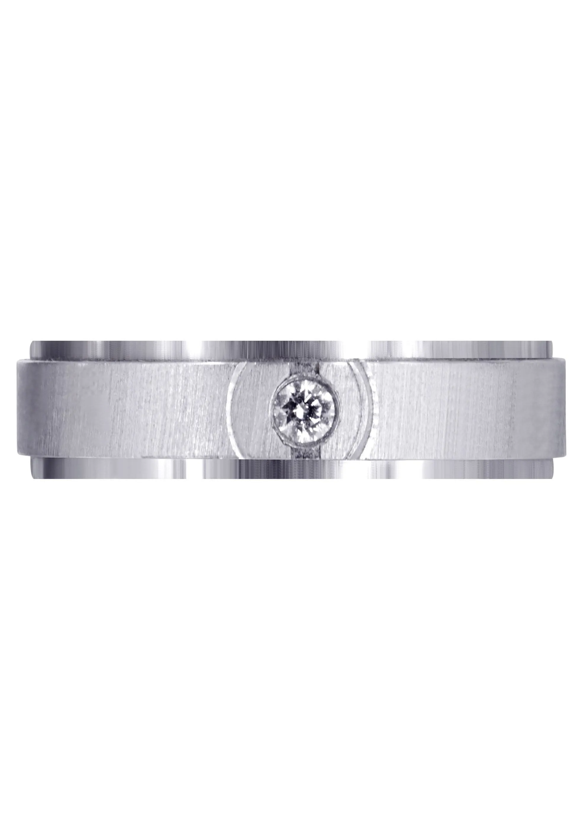 Classic Diamond Mens Wedding Band | 0.07 Carats (Clayton)