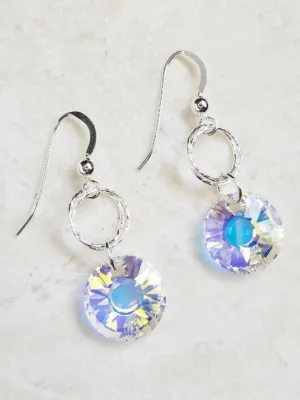 Crystal Disc Dangles