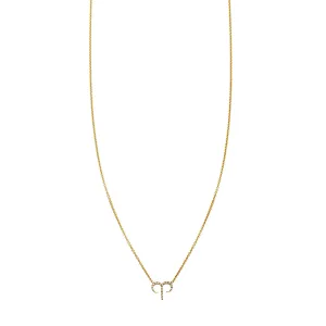 Diamond Aries Necklace