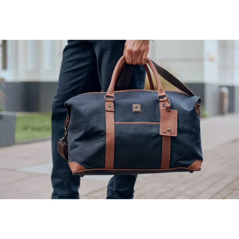 Dubarry Brittas Wax Cotton Holdall - Navy