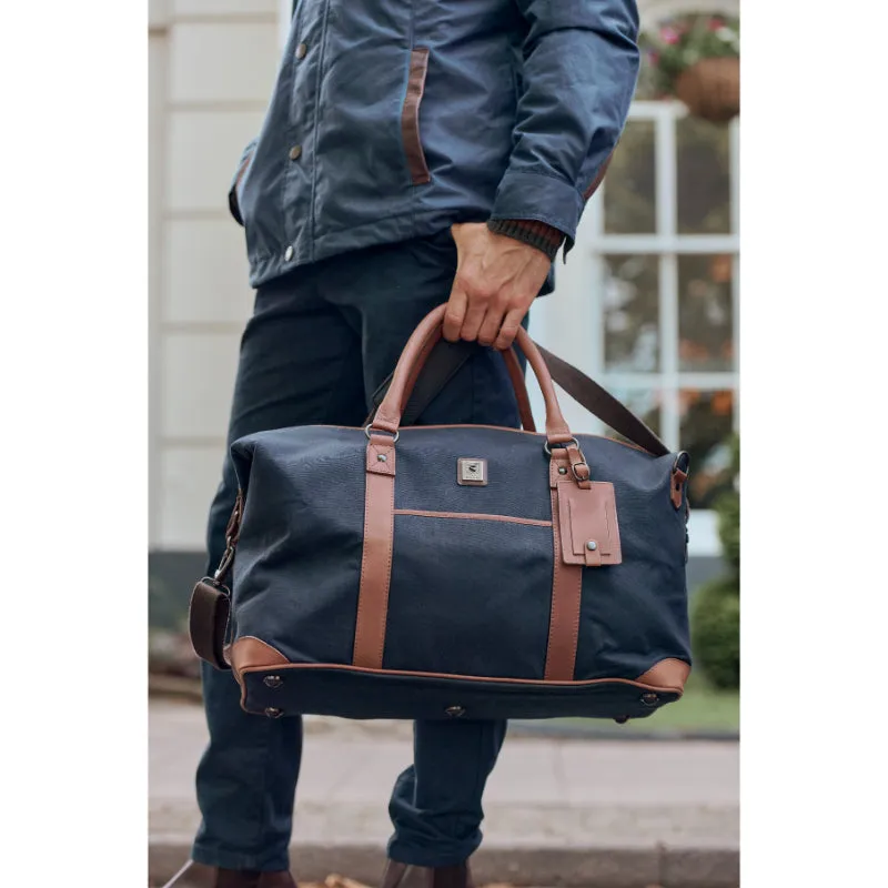 Dubarry Brittas Wax Cotton Holdall - Navy