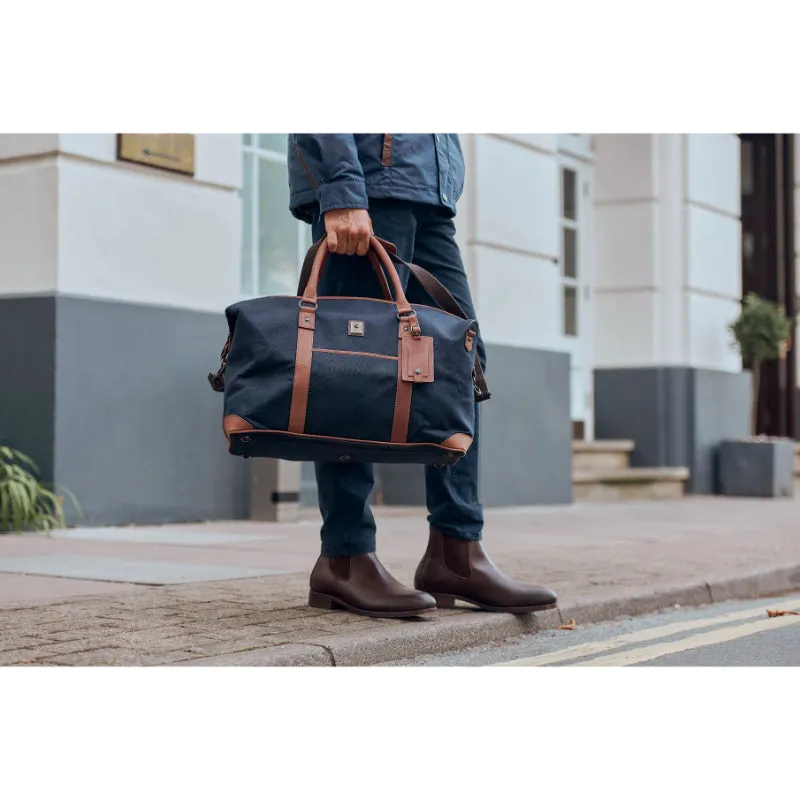 Dubarry Brittas Wax Cotton Holdall - Navy