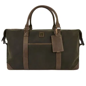 Dubarry Brittas Wax Cotton Holdall - Olive