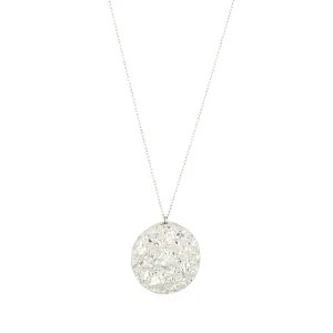 Harmonia Short Silver Coin Necklace