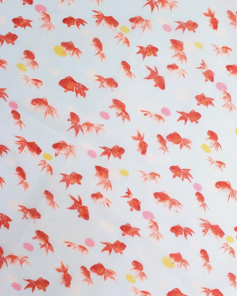 Japanese Handkerchief, Classic, Goldfish