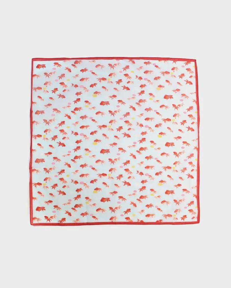 Japanese Handkerchief, Classic, Goldfish