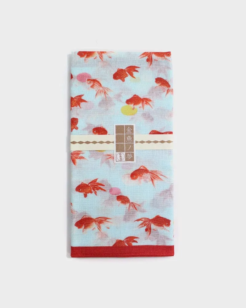 Japanese Handkerchief, Classic, Goldfish