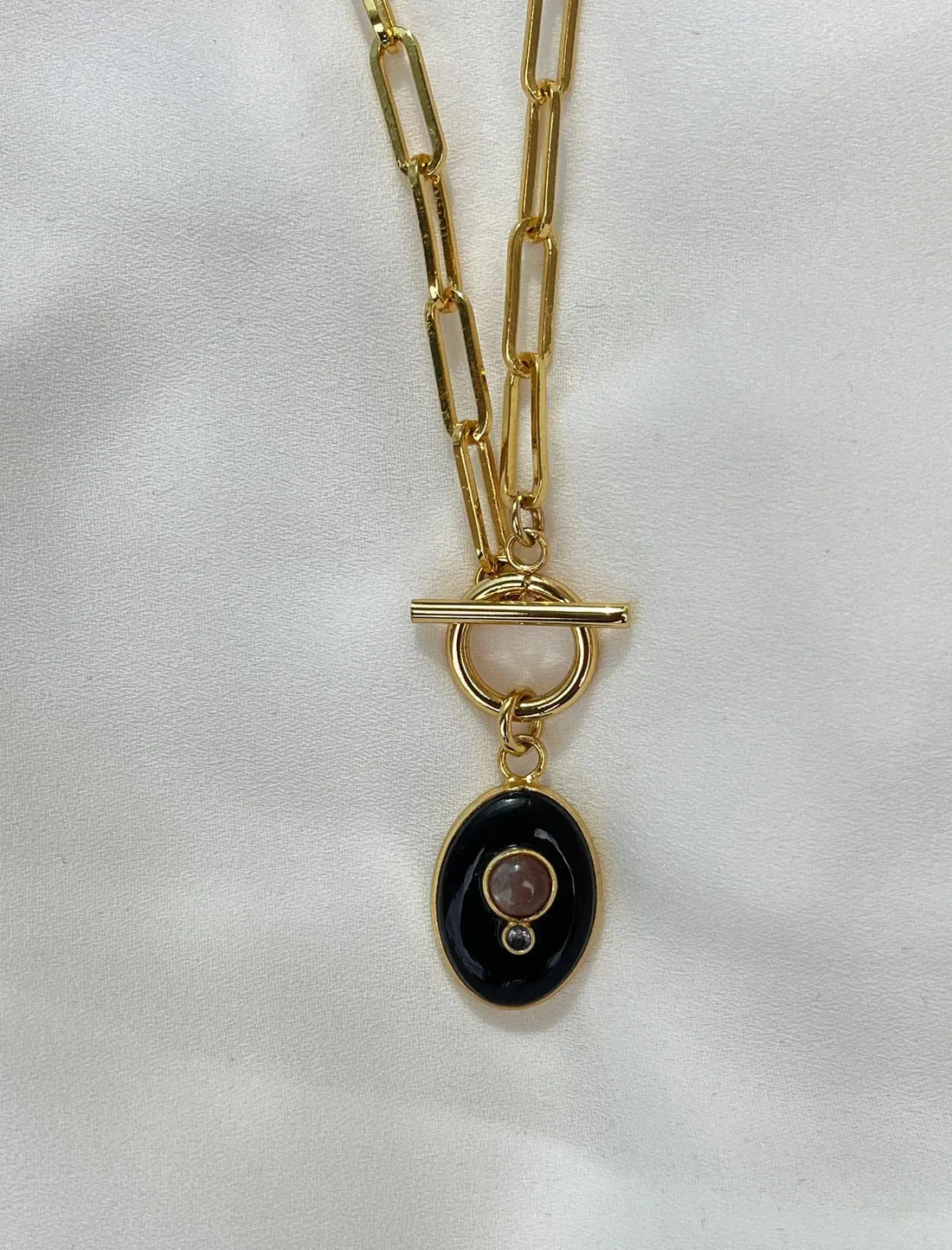 Kybalion Parros Necklace Black Onyx