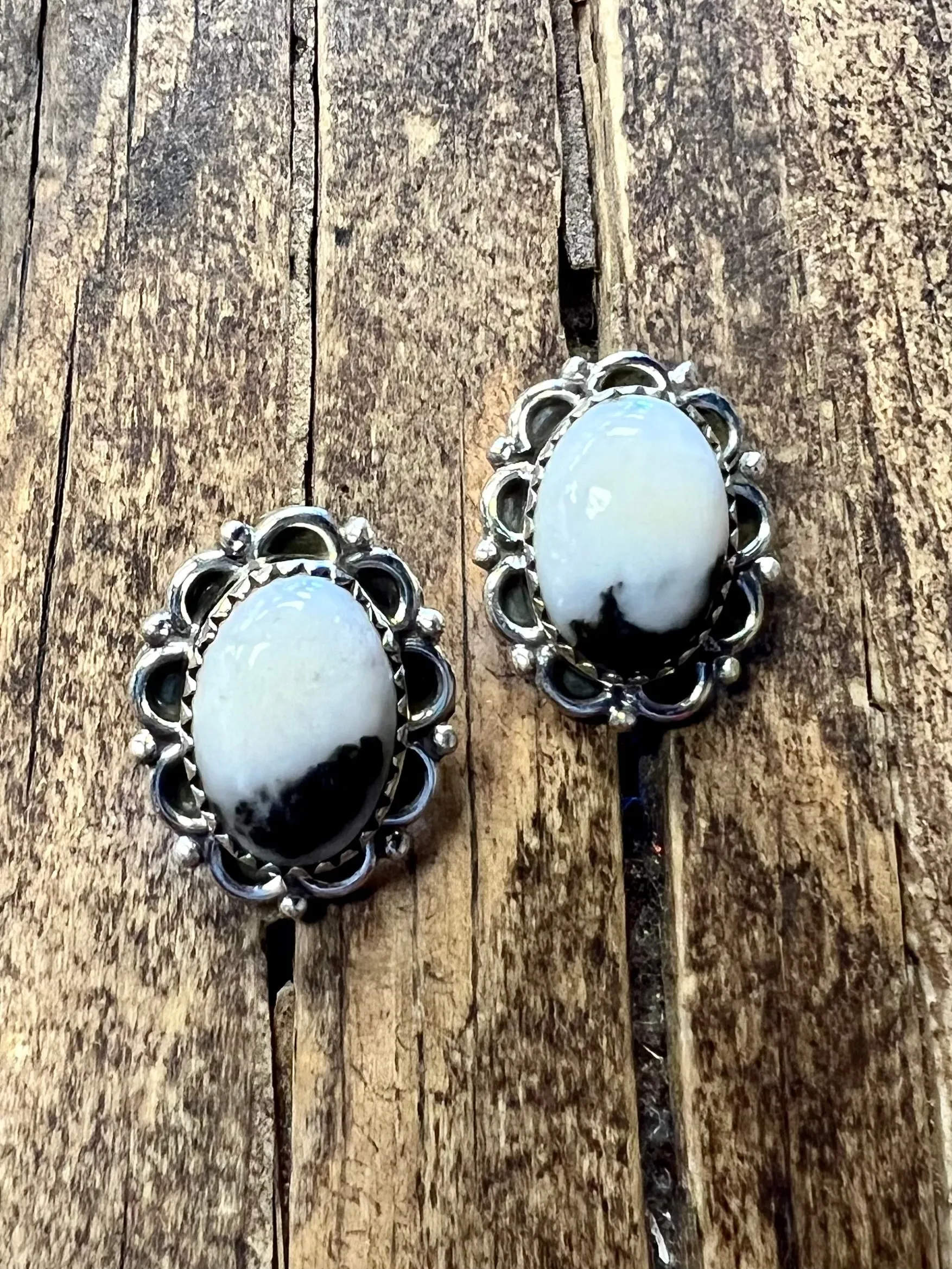 Madam Navajo Sterling Silver Earrings