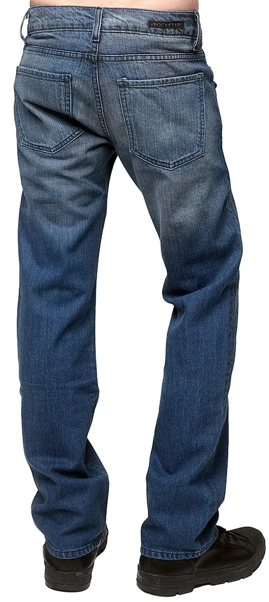 Men's ROCKSTAR sushi - "STUDDED" Straight Leg Jeans