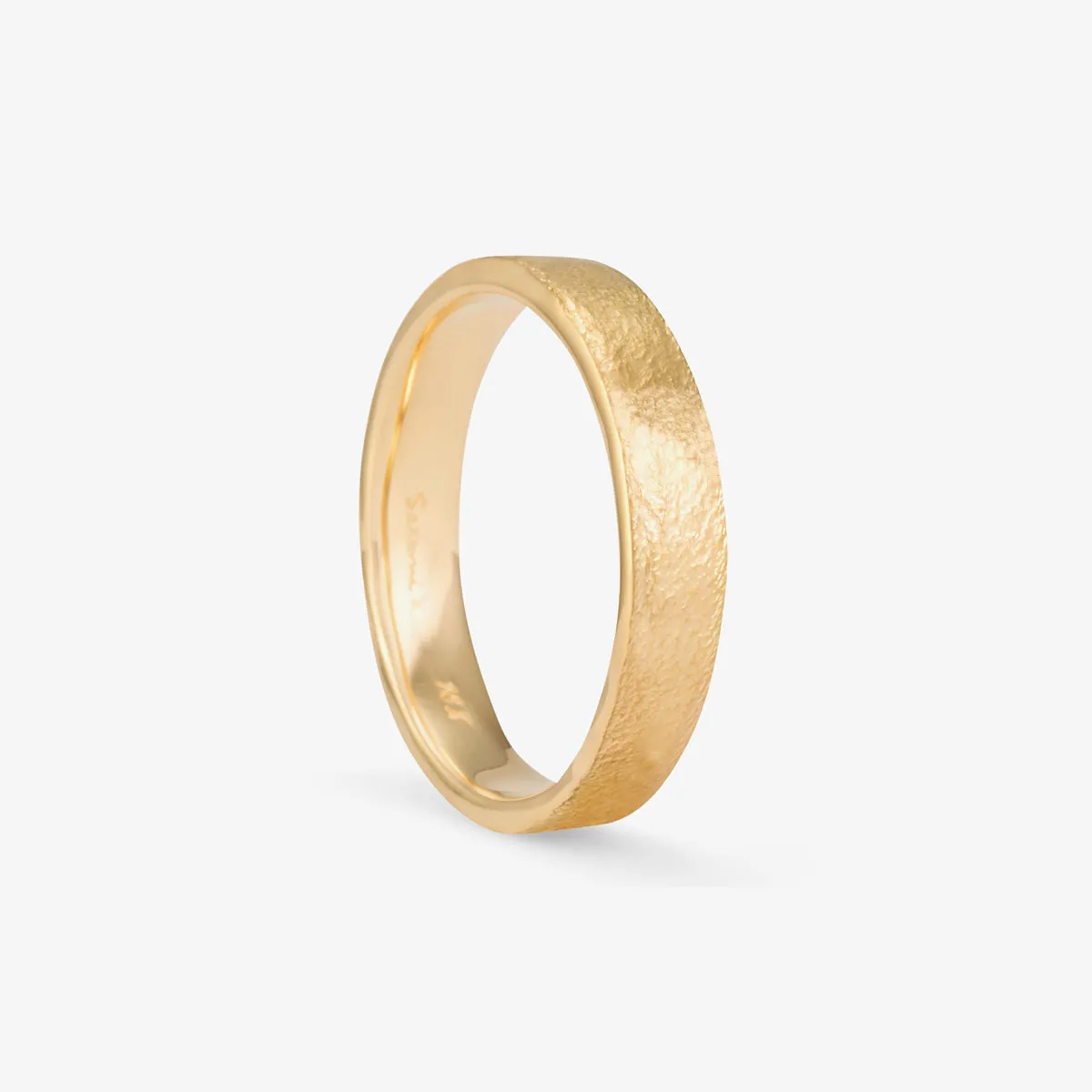 MR0117 | 4.2mm Square Gilded Band