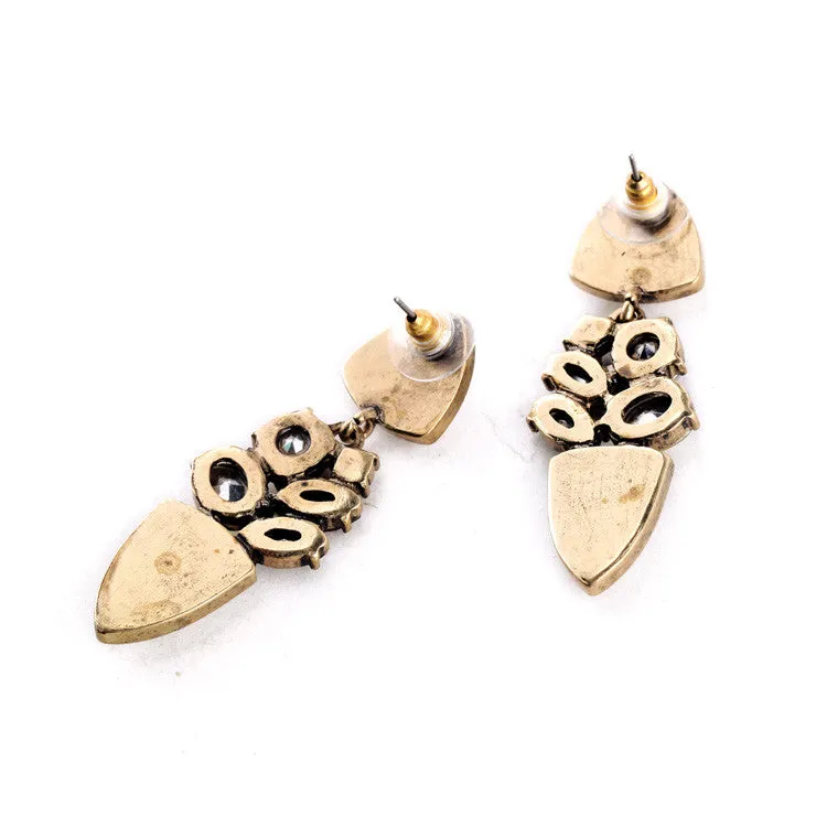 New Yorks Charming Statement Earrings Bobo Chic Bijouterie Drop Earrings