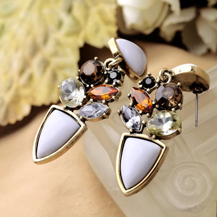 New Yorks Charming Statement Earrings Bobo Chic Bijouterie Drop Earrings