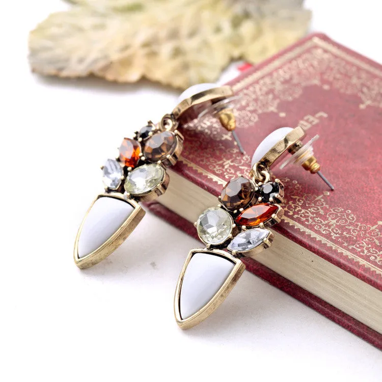 New Yorks Charming Statement Earrings Bobo Chic Bijouterie Drop Earrings