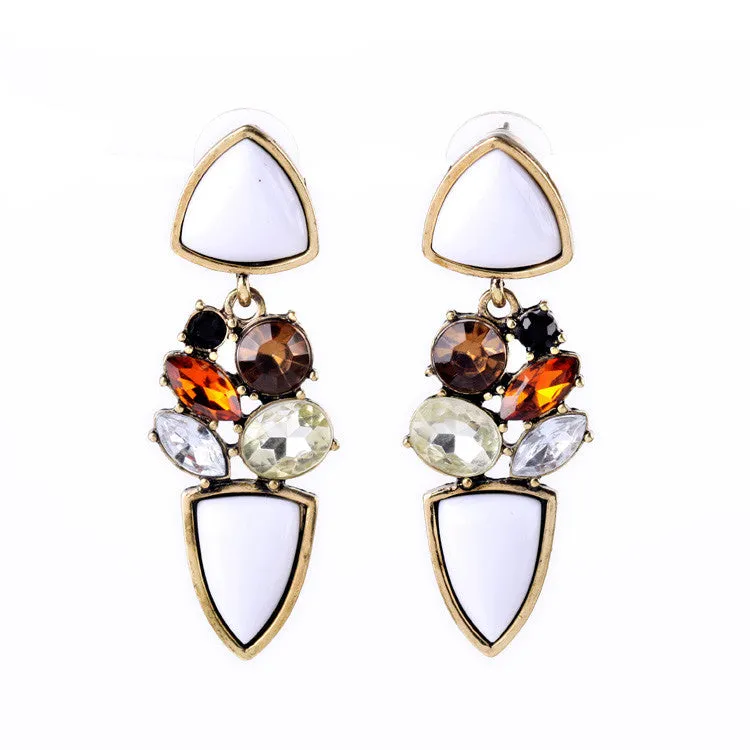 New Yorks Charming Statement Earrings Bobo Chic Bijouterie Drop Earrings