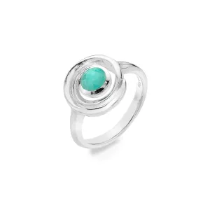 Ocean Swirl Ring