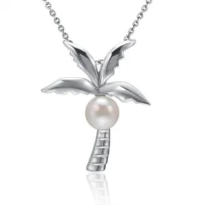 Pearl King Palm Tree Pendant