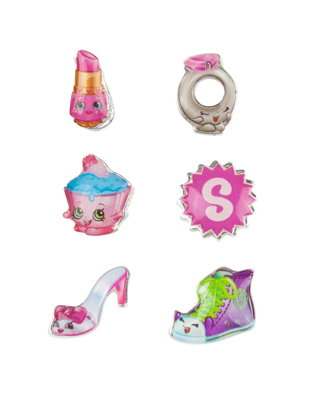 Shopkins Characters Kids Earrings Set