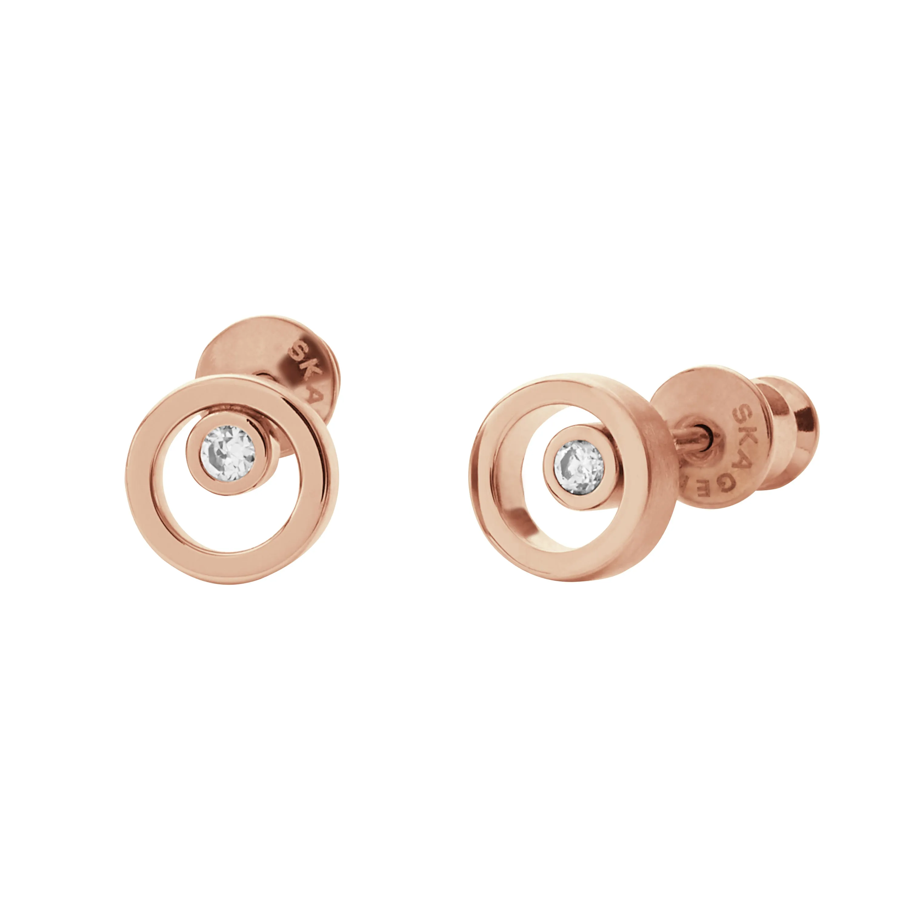 Skagen Elin Rose Gold Earring SKJ0853791