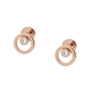 Skagen Elin Rose Gold Earring SKJ0853791