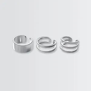 Snazzy Chic Huggie Ear Cuffs