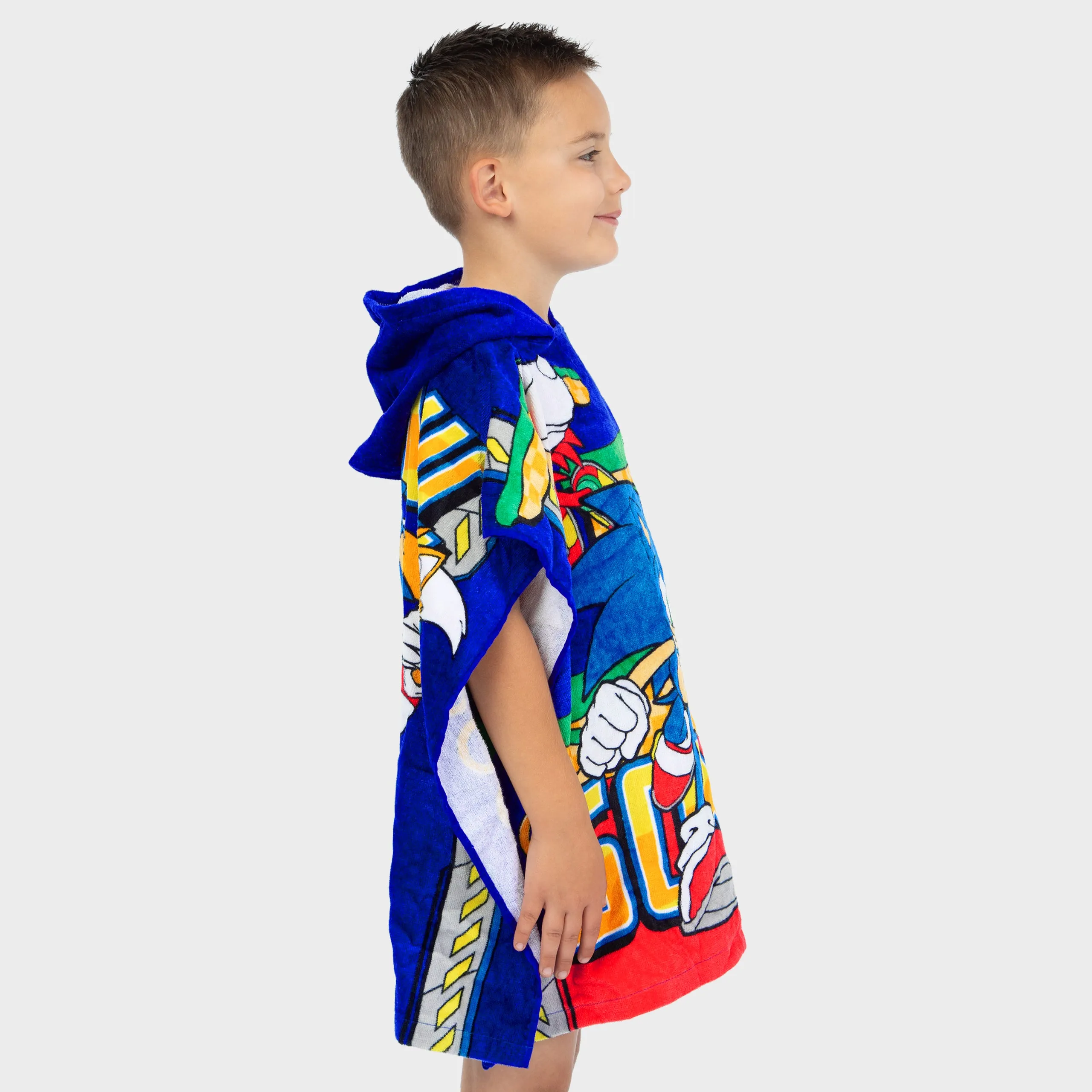 Sonic The Hedgehog Towel Poncho