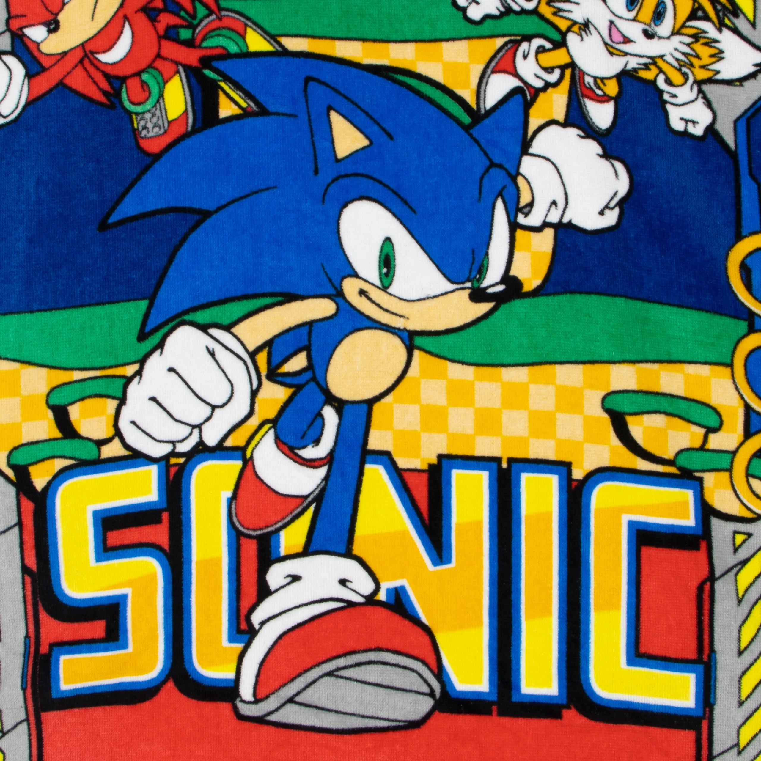 Sonic The Hedgehog Towel Poncho