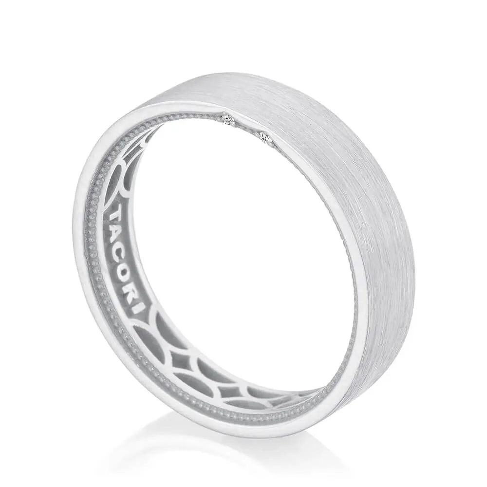 Tacori Classic Brush Finish Wedding Band P601-55FWB