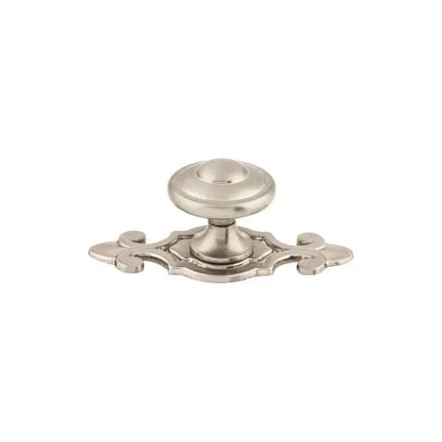 Top Knobs Canterbury Knob with Backplate