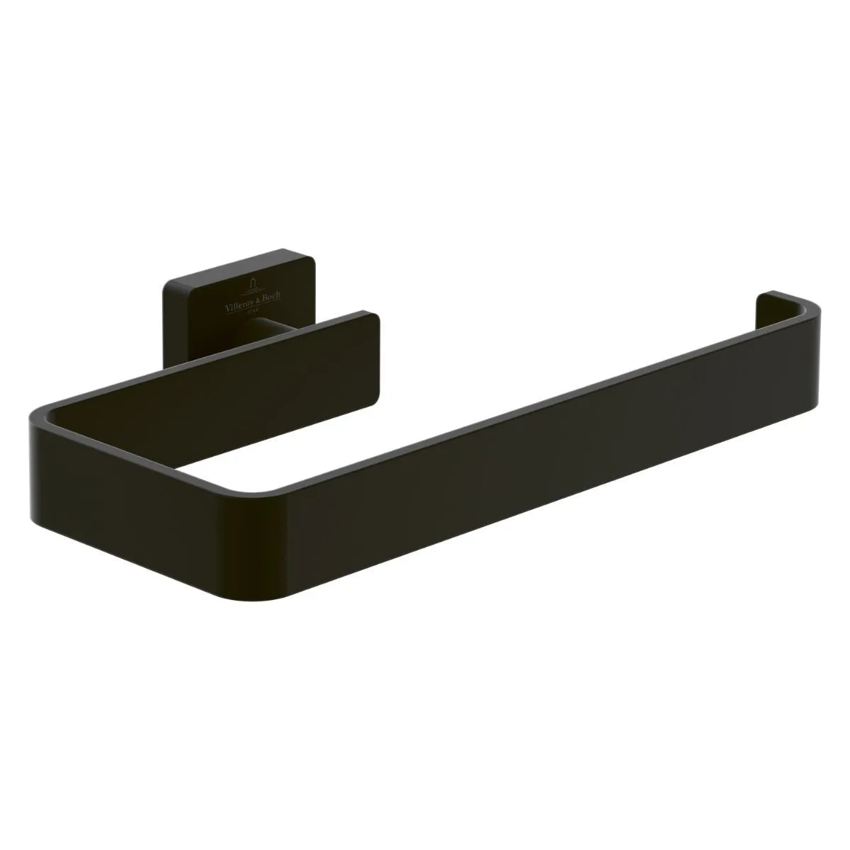 Villeroy and Boch Elements Striking Towel Holder in Matt Black - TVA152005000K5